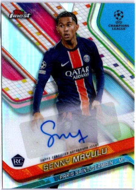 Senny Mayulu [Red Wave Refractor] #BA-SM
