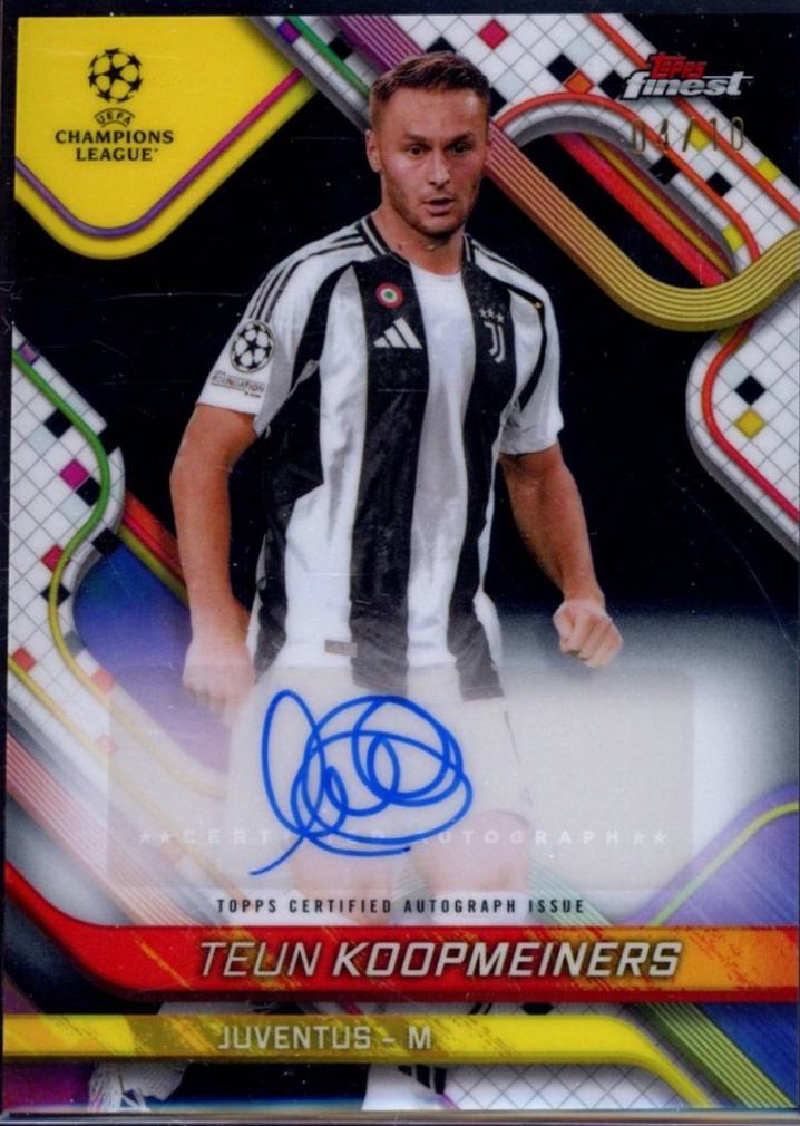 Teun Koopmeiners [Black Refractor] #BA-OO