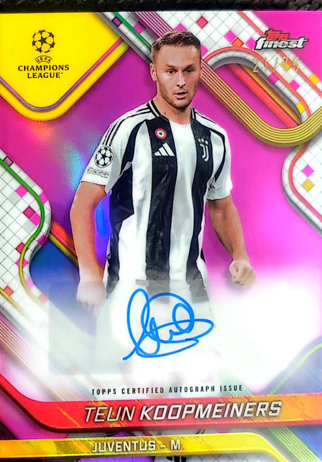 Teun Koopmeiners [Magenta Refractor] #BA-OO