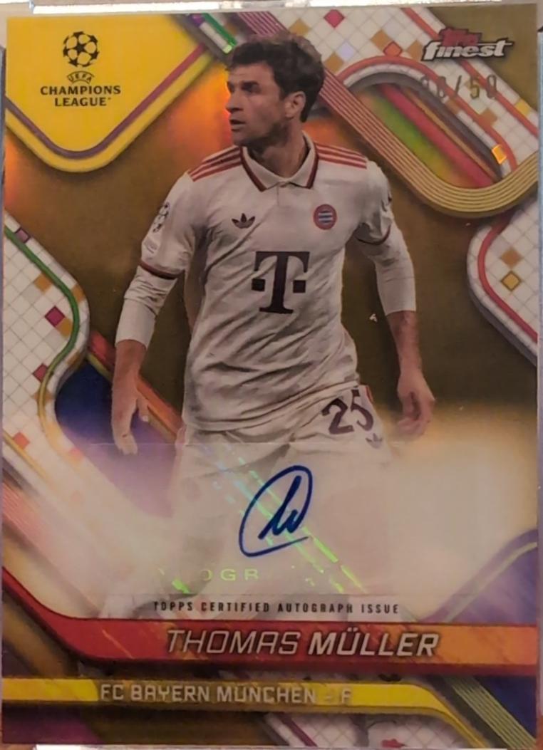 Thomas Muller [Gold Refractor] #BA-TM