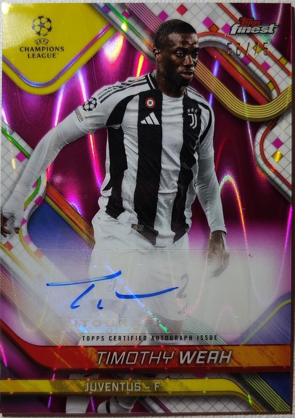 Timothy Weah #BA-TW