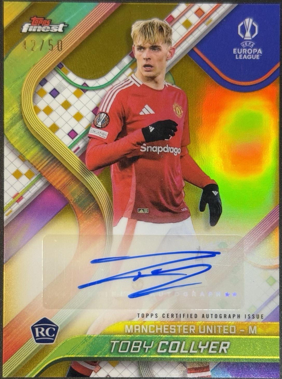 Toby Collyer [Gold Refractor] #BA-TC