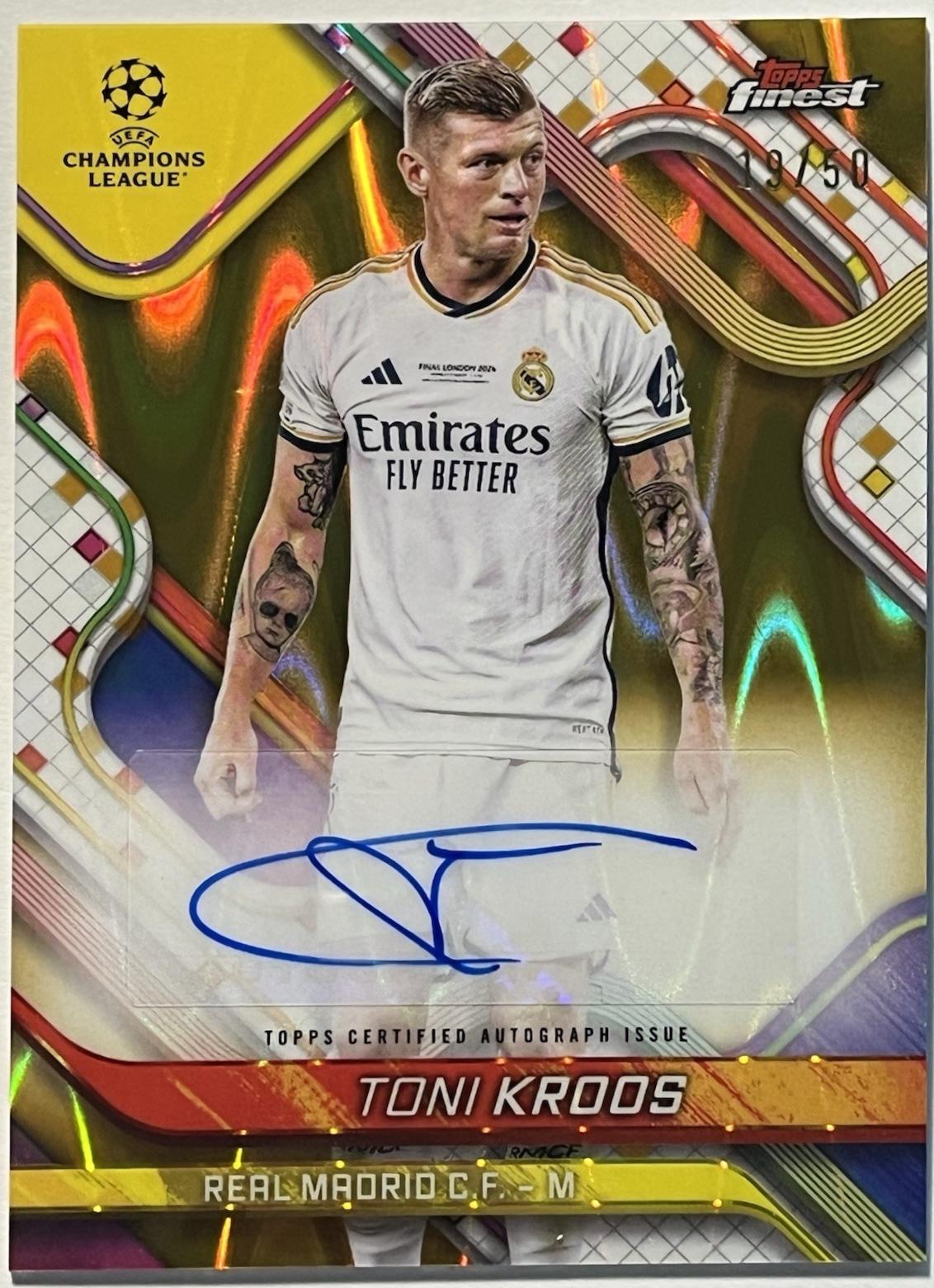 Toni Kroos [Gold Refractor] #BA-TK