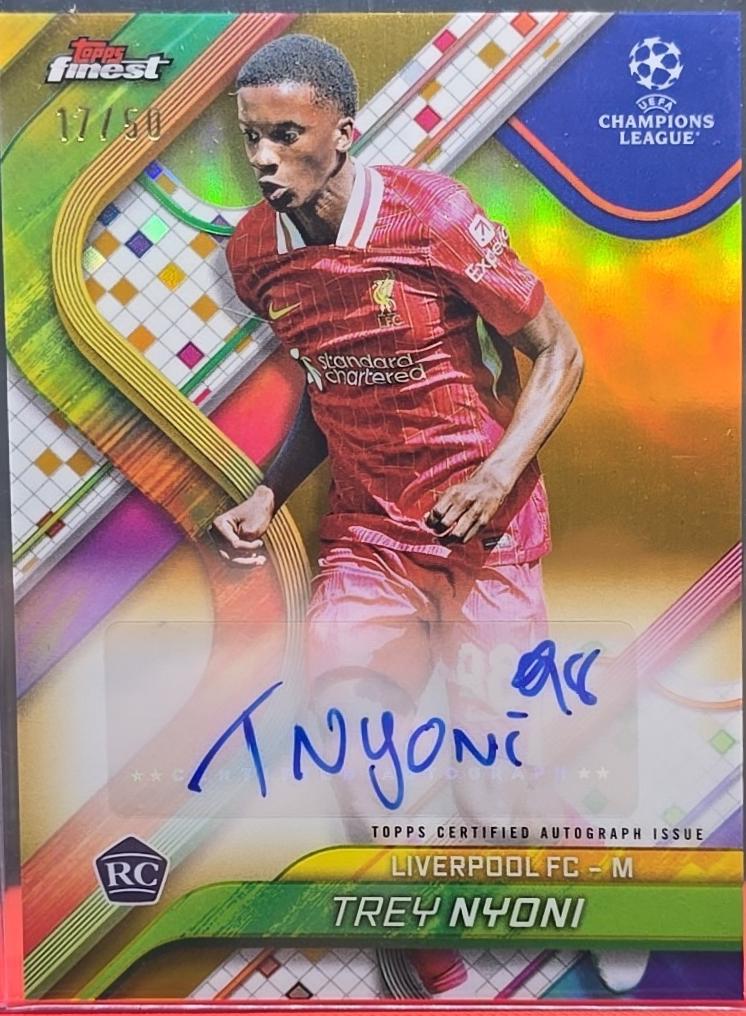 Trey Nyoni [Gold Refractor] #BA-TN