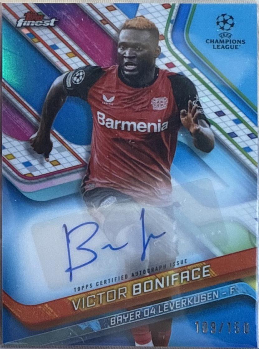 Victor Boniface [Blue Refractor] #BA-VB