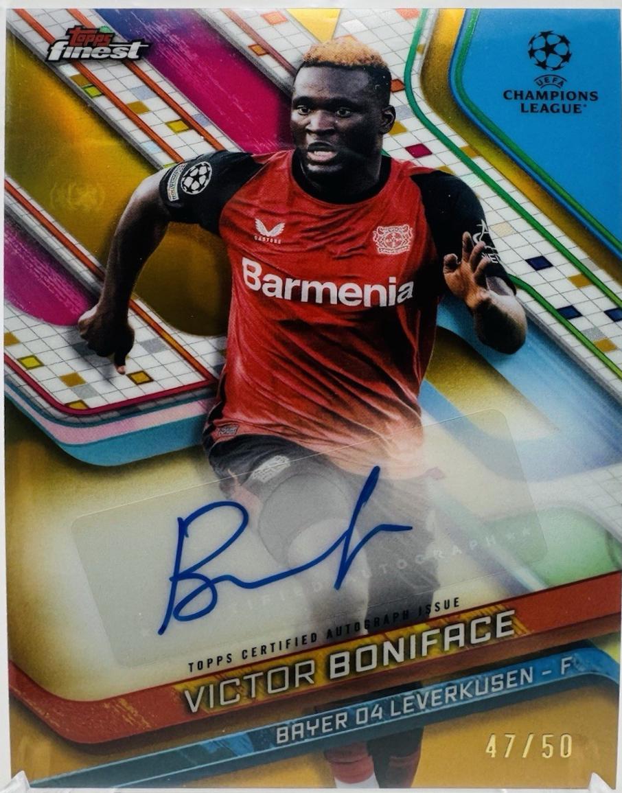 Victor Boniface [Gold Refractor] #BA-VB