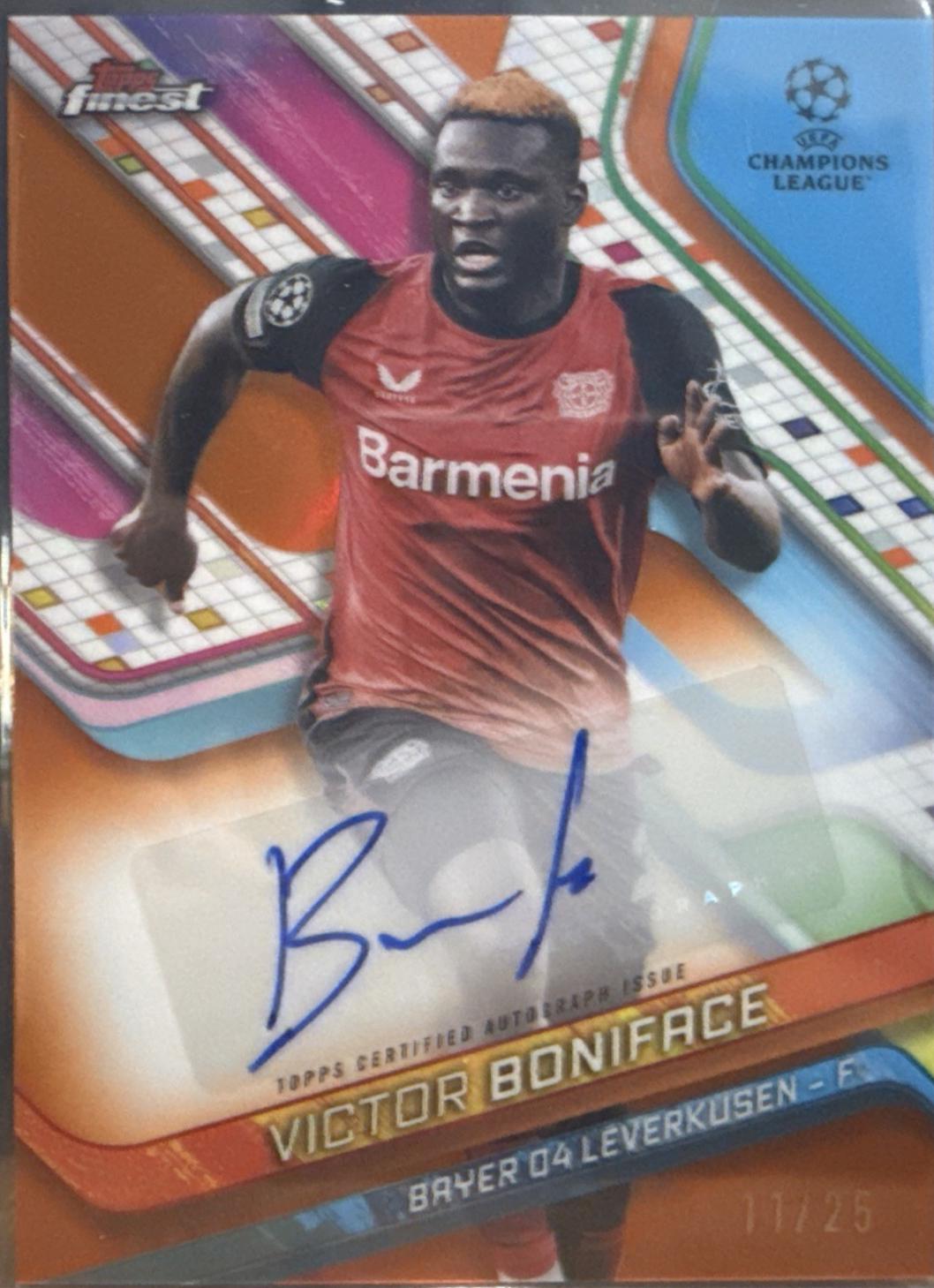 Victor Boniface [Orange Refractor] #BA-VB