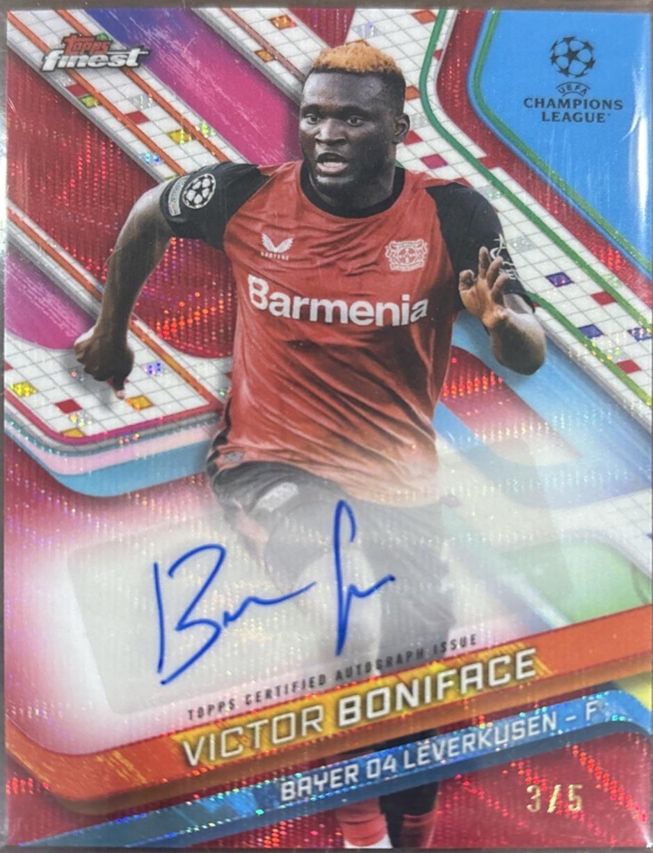 Victor Boniface [Red Refractor] #BA-VB