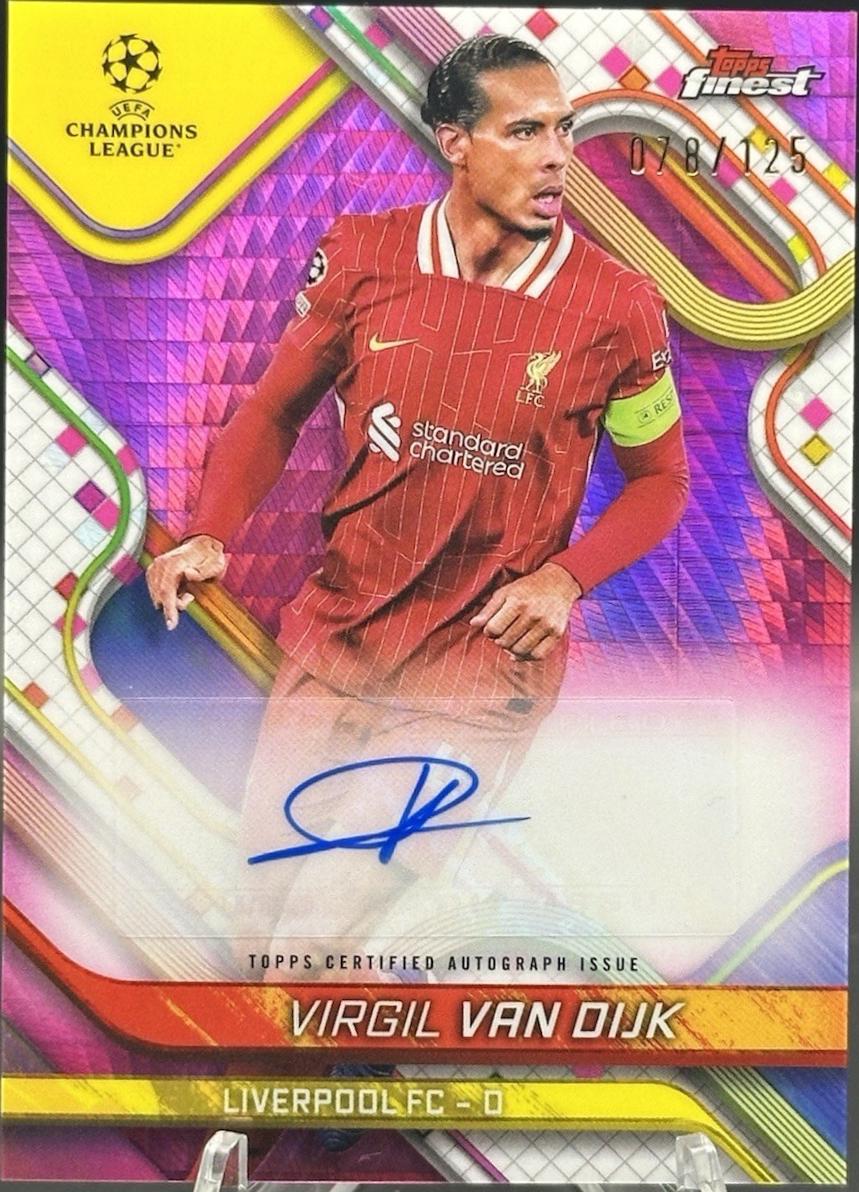 Virgil van Dijk [Pink Prism Refractor] #BA-VV