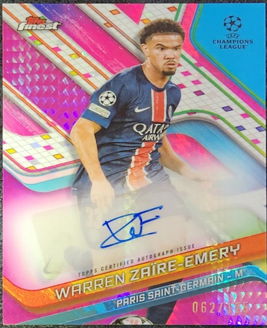 Warren Zaire-Emery [Pink Prism Refractor] #BA-WZ