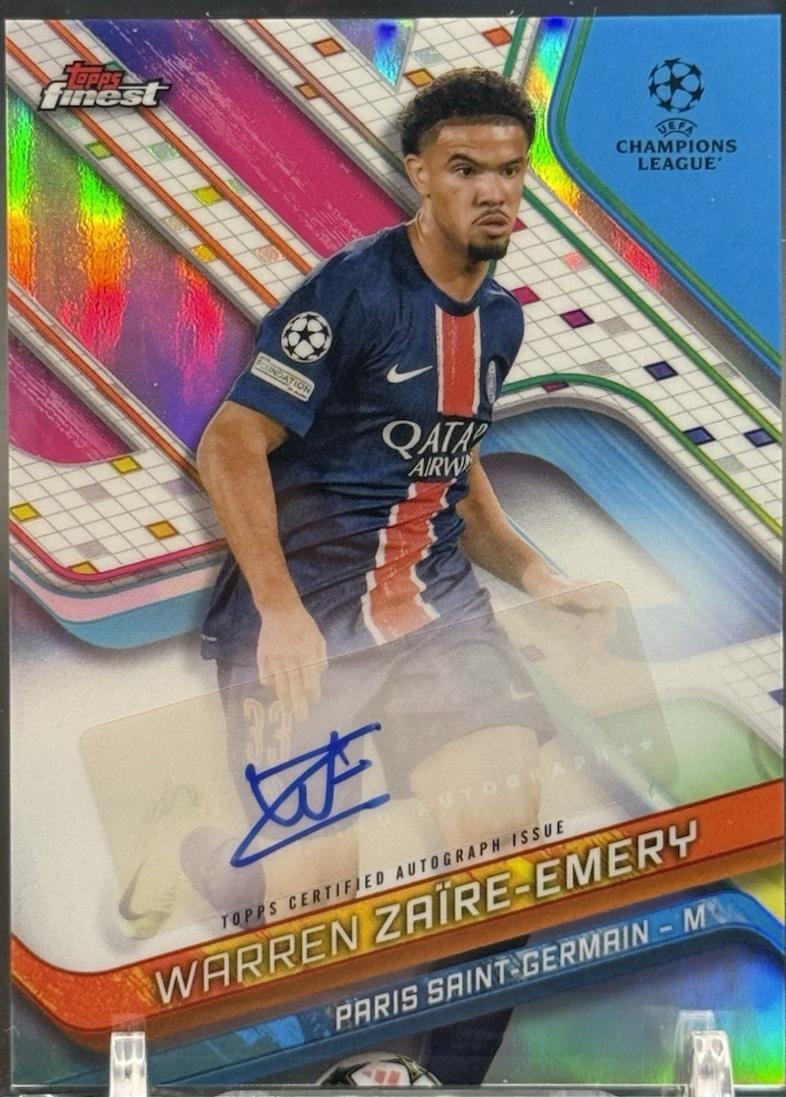 Warren Zaire-Emery [Red Wave Refractor] #BA-WZ