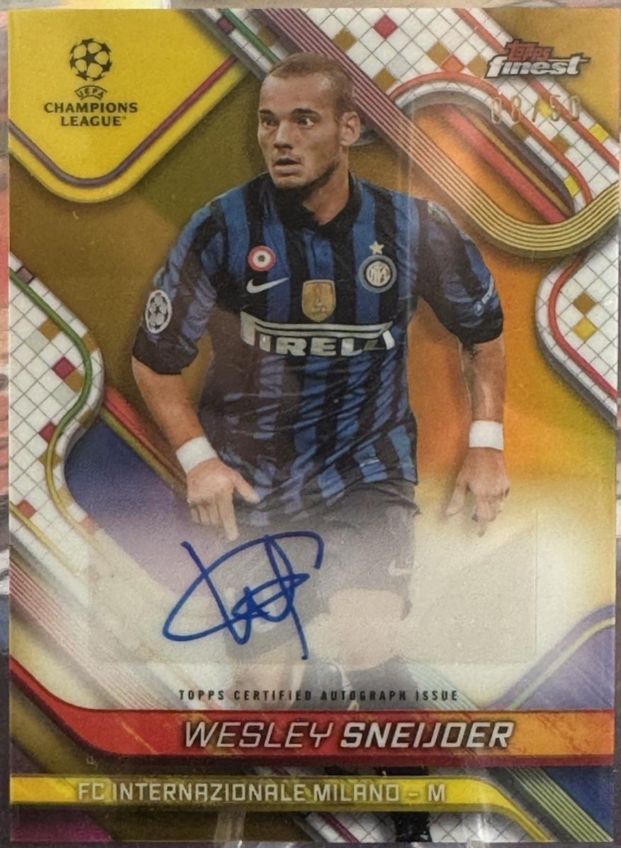 Wesley Sneijder [Gold Refractor] #BA-WS