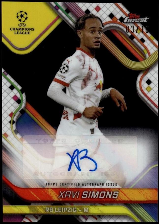 Xavi Simons [Black Refractor] #BA-XS