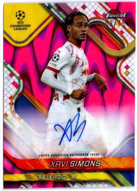 Xavi Simons [Magenta Wave Refractor] #BA-XS