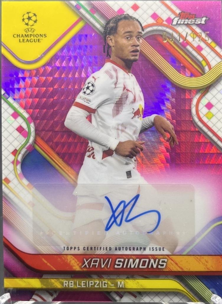 Xavi Simons [Pink Prism Refractor] #BA-XS