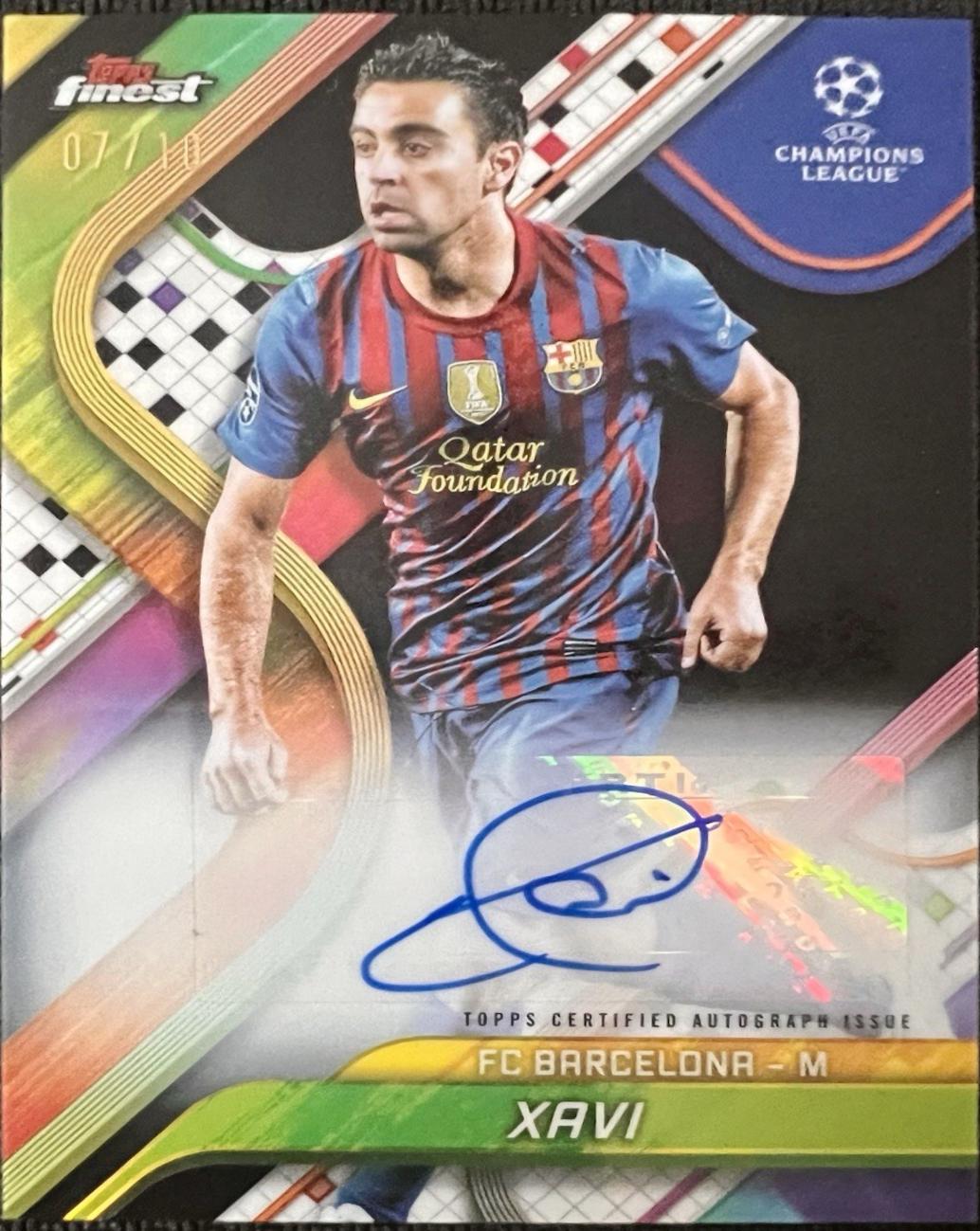 Xavi [Black Refractor] #BA-XA