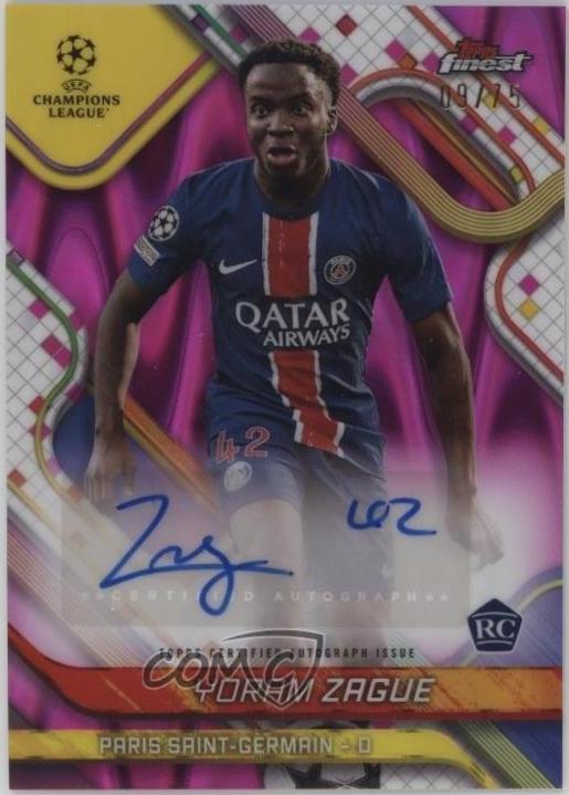 Yoram Zague [Magenta Wave Refractor] #BA-YZ