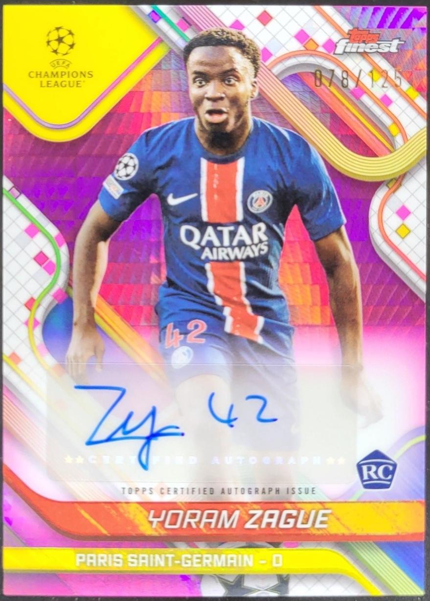 Yoram Zague [Pink Prism Refractor] #BA-YZ