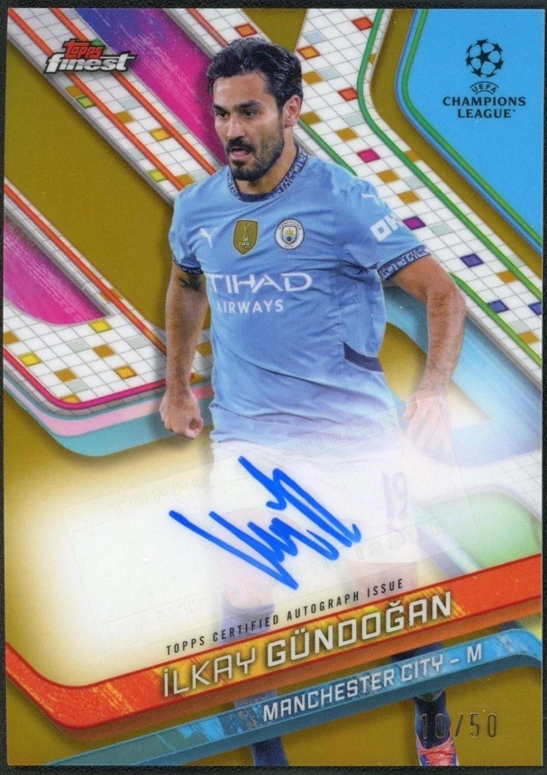 olkay Gundogan [Gold Refractor] #BA-IG