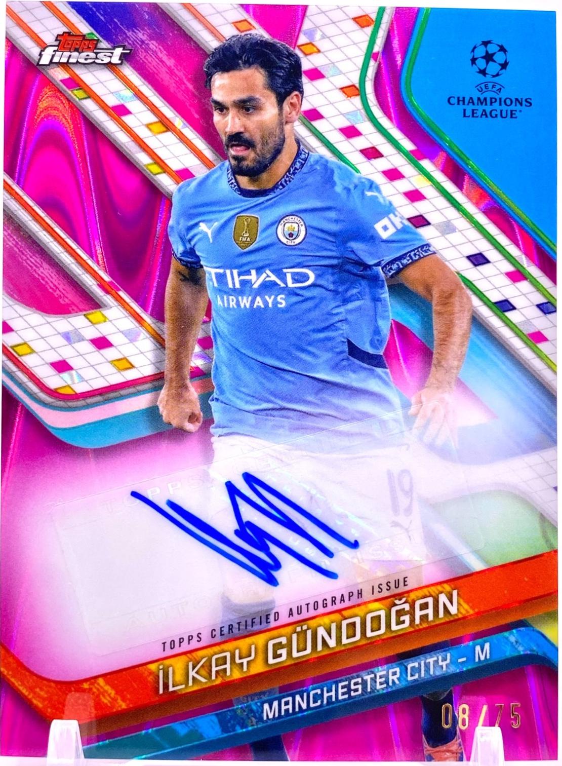olkay Gundogan [Magenta Wave Refractor] #BA-IG