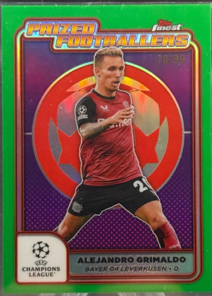 Alejandro Grimaldo [Green Refractor] #PF-5