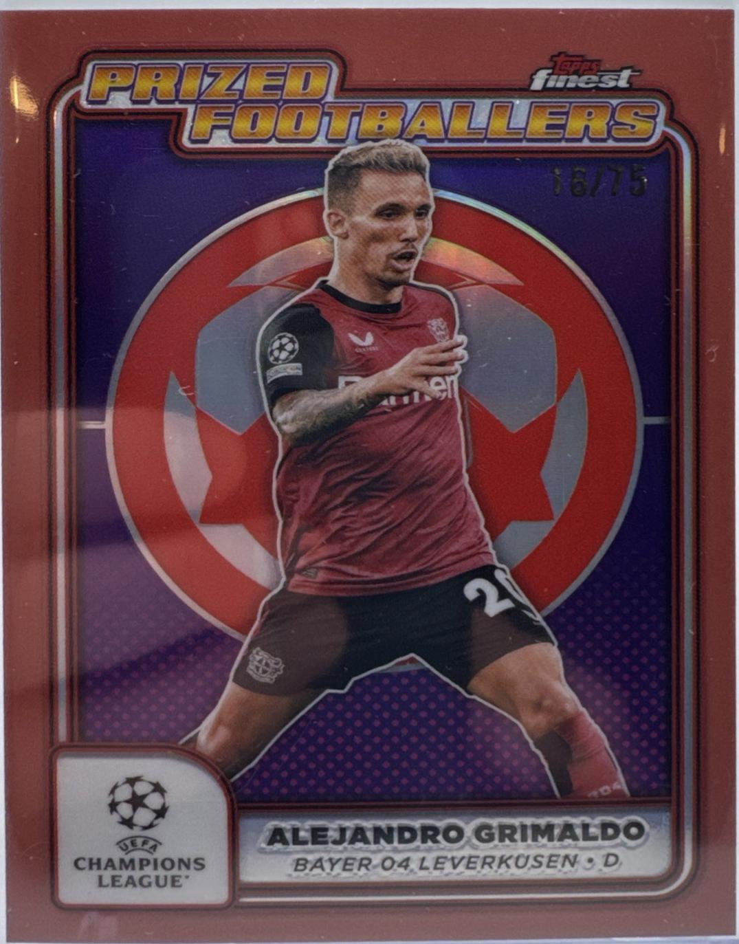Alejandro Grimaldo [Rose Gold Refractor] #PF-5