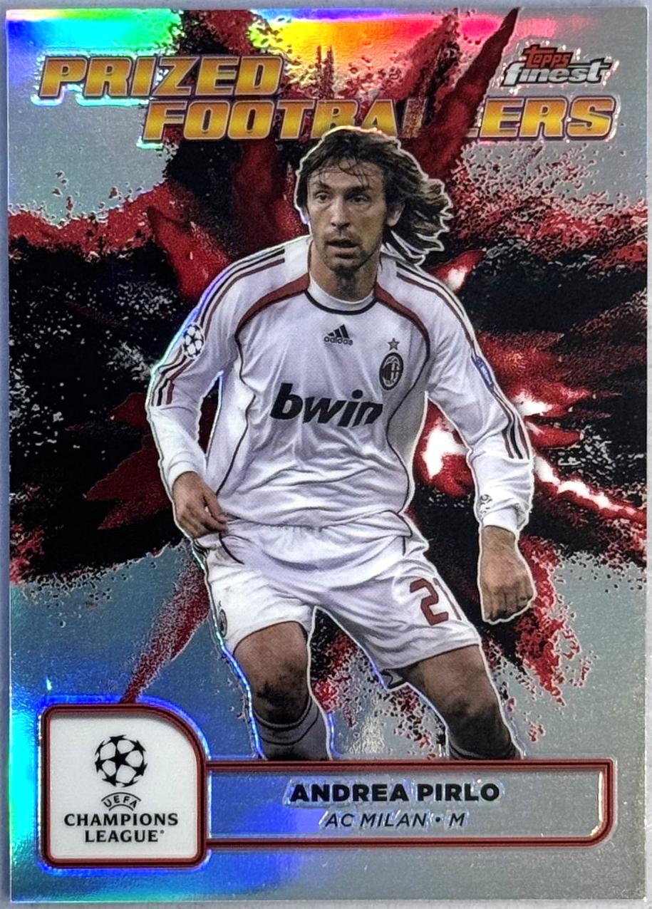 Andrea Pirlo [Black Red Refractor Fusion Variation] #PFF-17