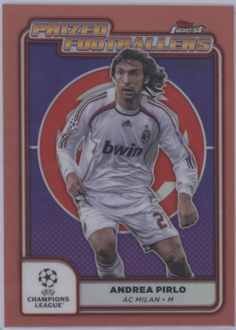 Andrea Pirlo [Rose Gold Refractor] #PF-17