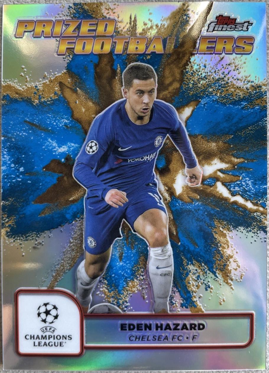 Eden Hazard [Blue Gold Refractor Fusion Variation] #PFF-18