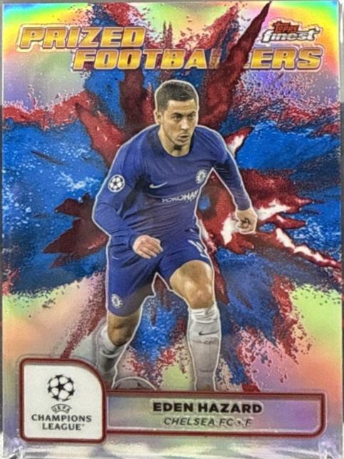 Eden Hazard [Blue Red Refractor Fusion Variation] #PFF-18