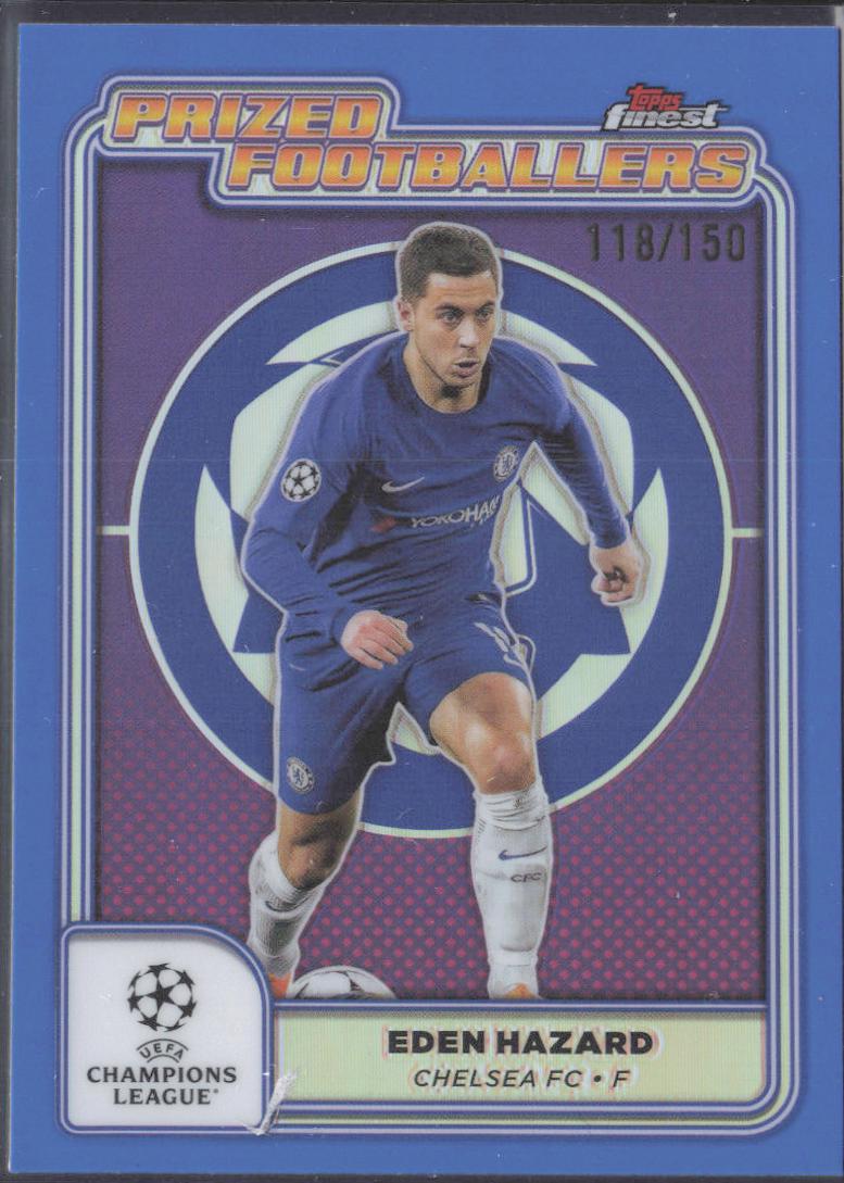 Eden Hazard [Blue Refractor] #PF-18