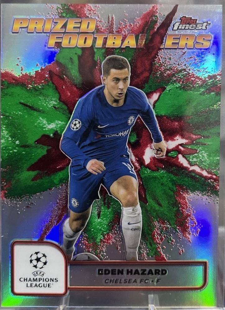 Eden Hazard [Green Red Refractor Fusion Variation] #PFF-18