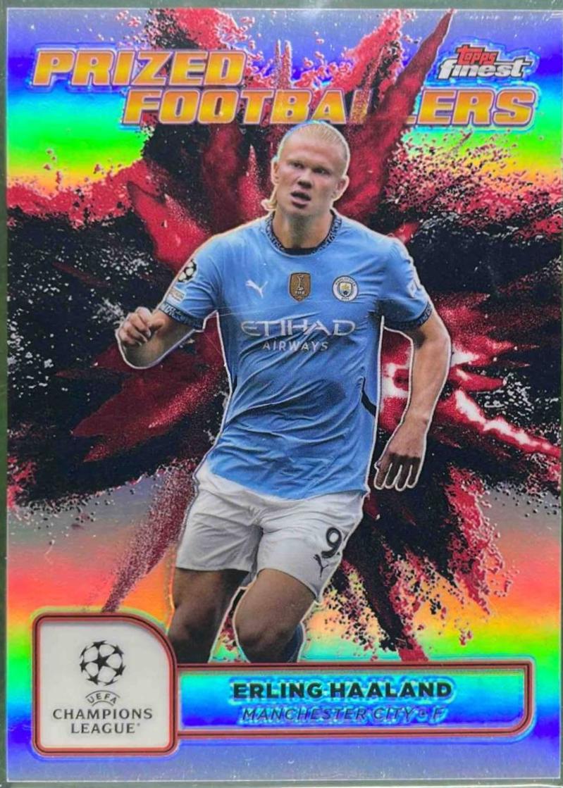 Erling Haaland [Black Red Refractor Fusion Variation] #PFF-22