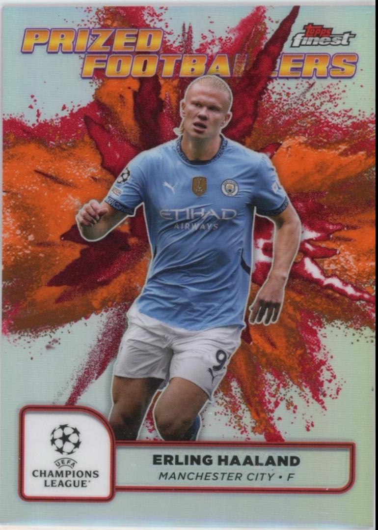 Erling Haaland [Orange Red Refractor Fusion Variation] #PFF-22