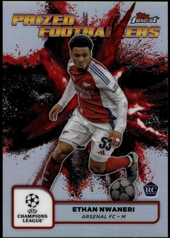 Ethan Nwaneri [Black Red Refractor Fusion Variation] #PFF-24
