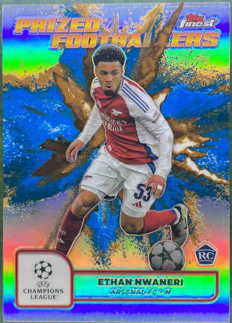 Ethan Nwaneri [Blue Gold Refractor Fusion Variation] #PFF-24