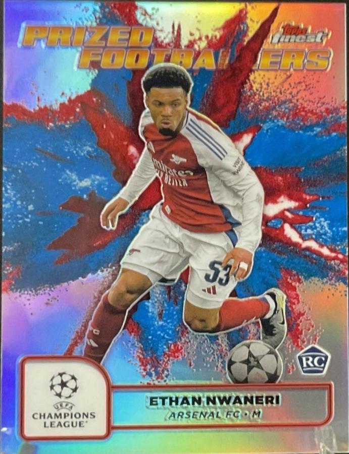 Ethan Nwaneri [Blue Red Refractor Fusion Variation] #PFF-24