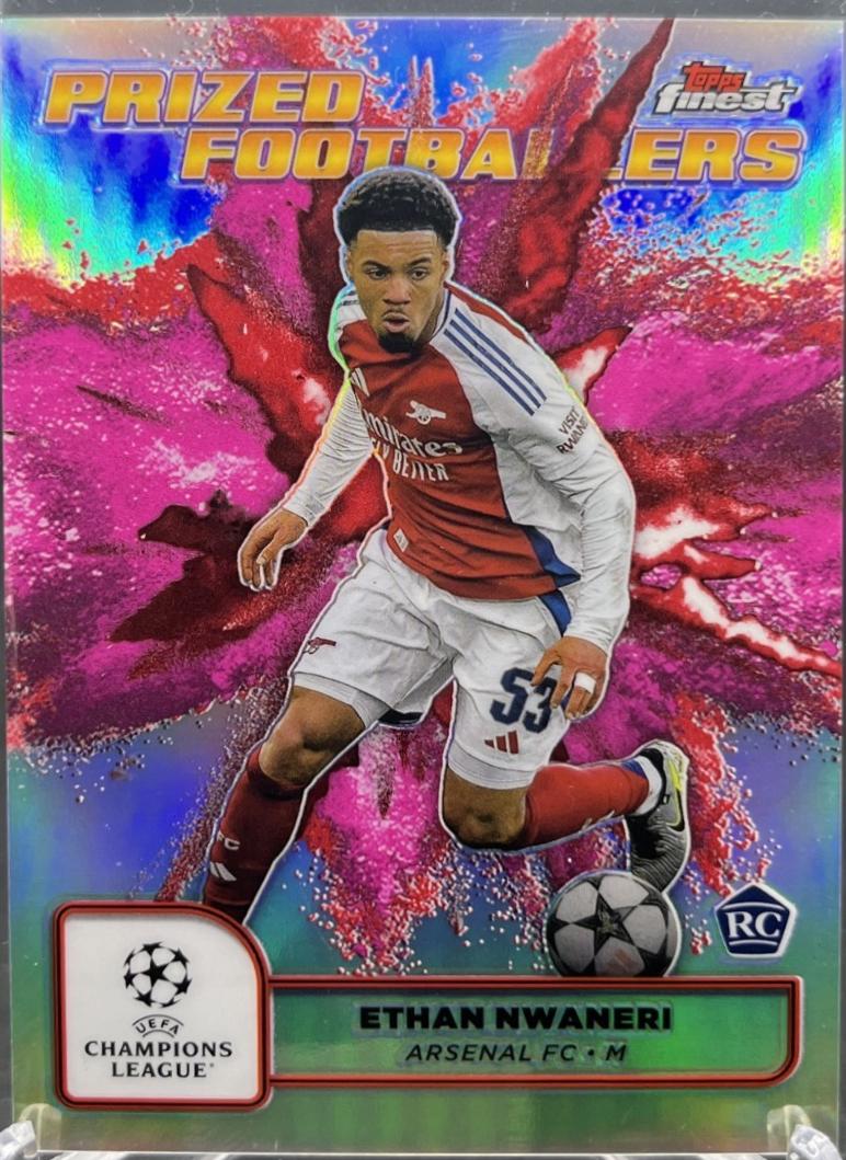 Ethan Nwaneri [Pink Red Refractor Fusion Variation] #PFF-24