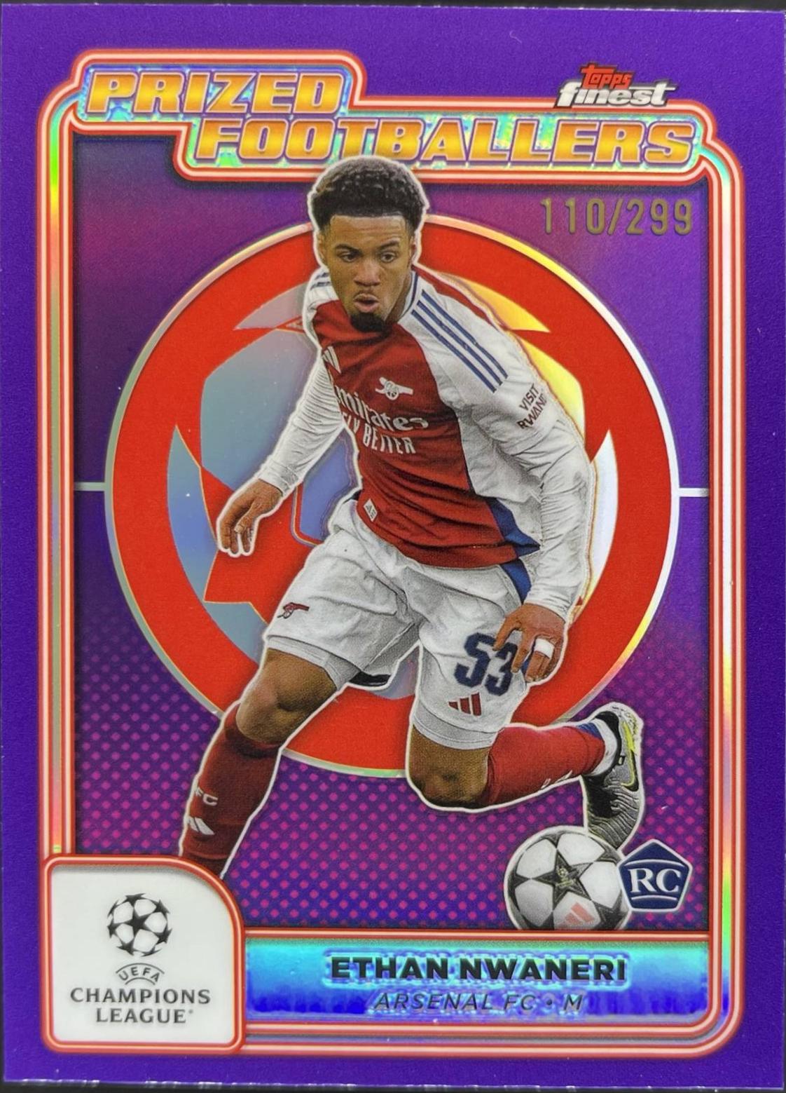 Ethan Nwaneri [Purple Refractor] #PF-24