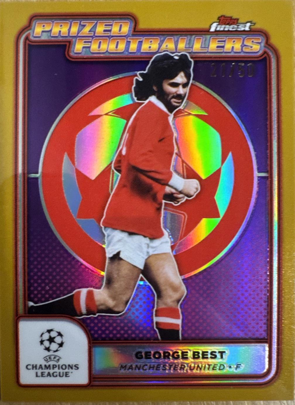 George Best [Gold Refractor] #PF-23