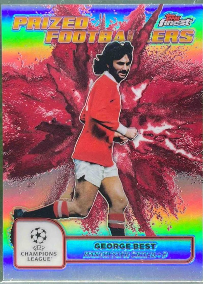 George Best [Pink Red Refractor Fusion Variation] #PFF-23