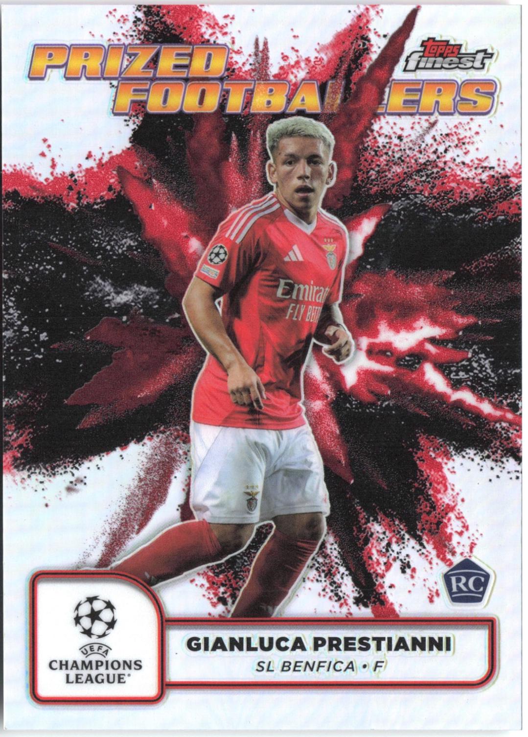 Gianluca Prestianni [Black Red Refractor Fusion Variation] #PFF-21