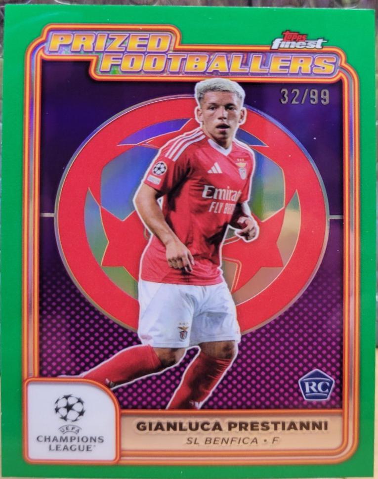 Gianluca Prestianni [Green Refractor] #PF-21