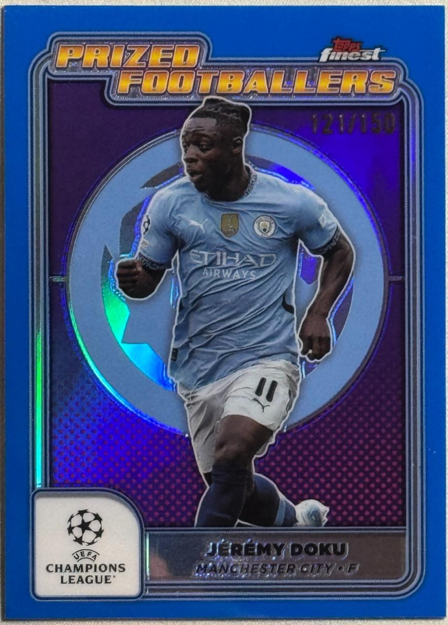 Jeremy Doku [Blue Refractor] #PF-2