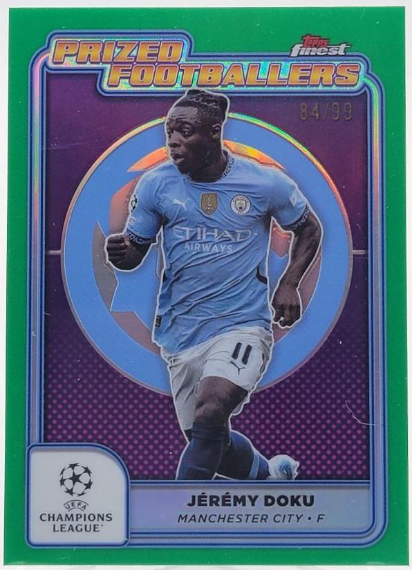 Jeremy Doku [Green Refractor] #PF-2