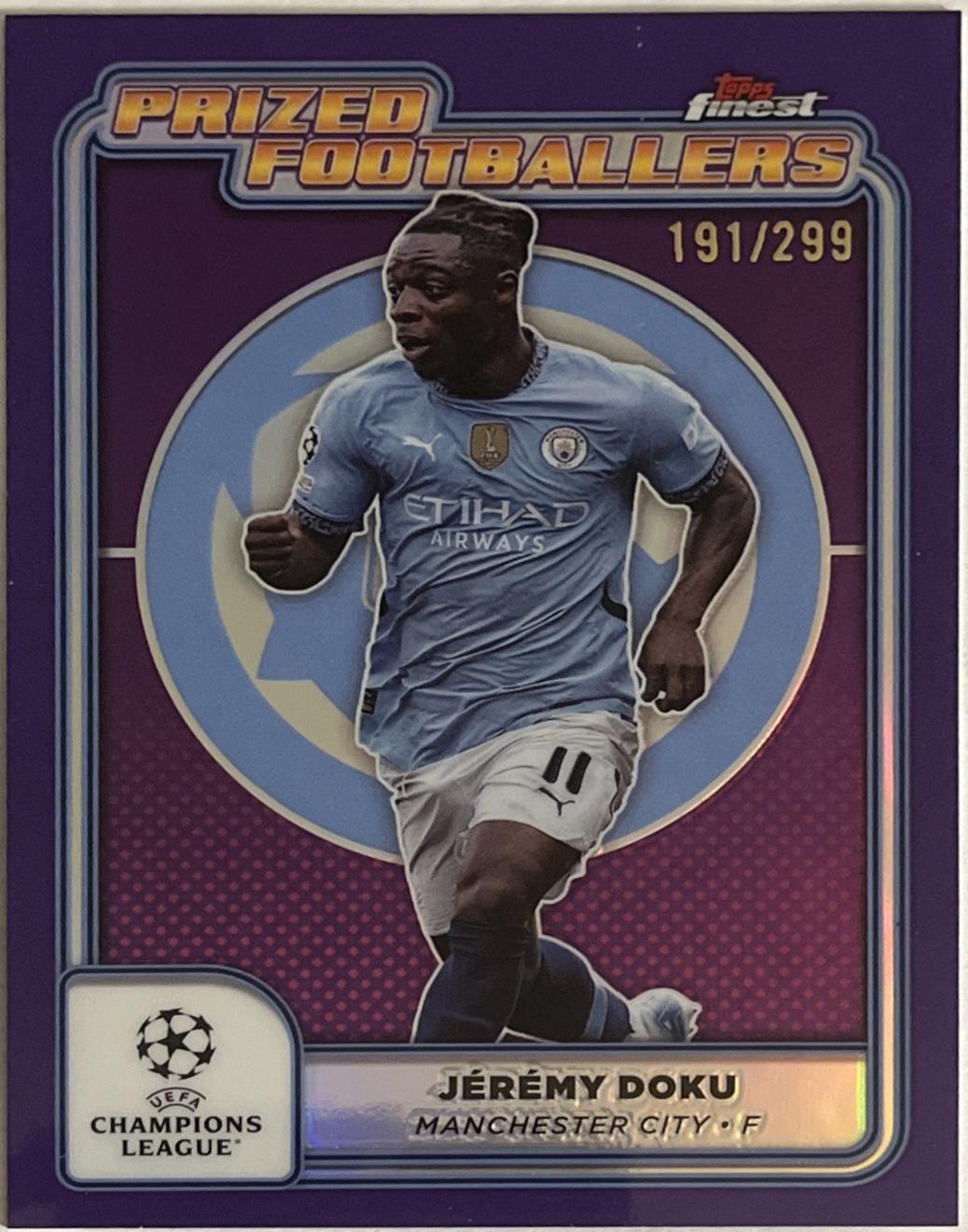 Jeremy Doku [Purple Refractor] #PF-2