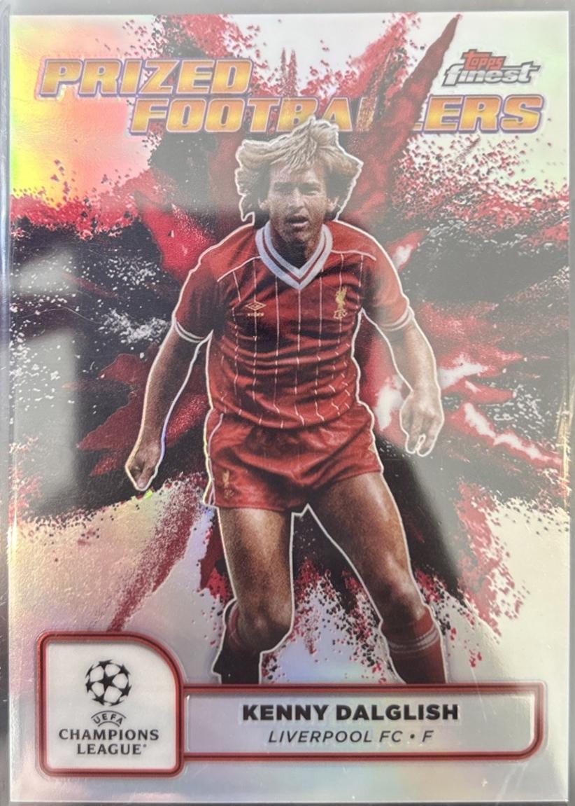 Kenny Dalglish [Black Red Refractor Fusion Variation] #PFF-10