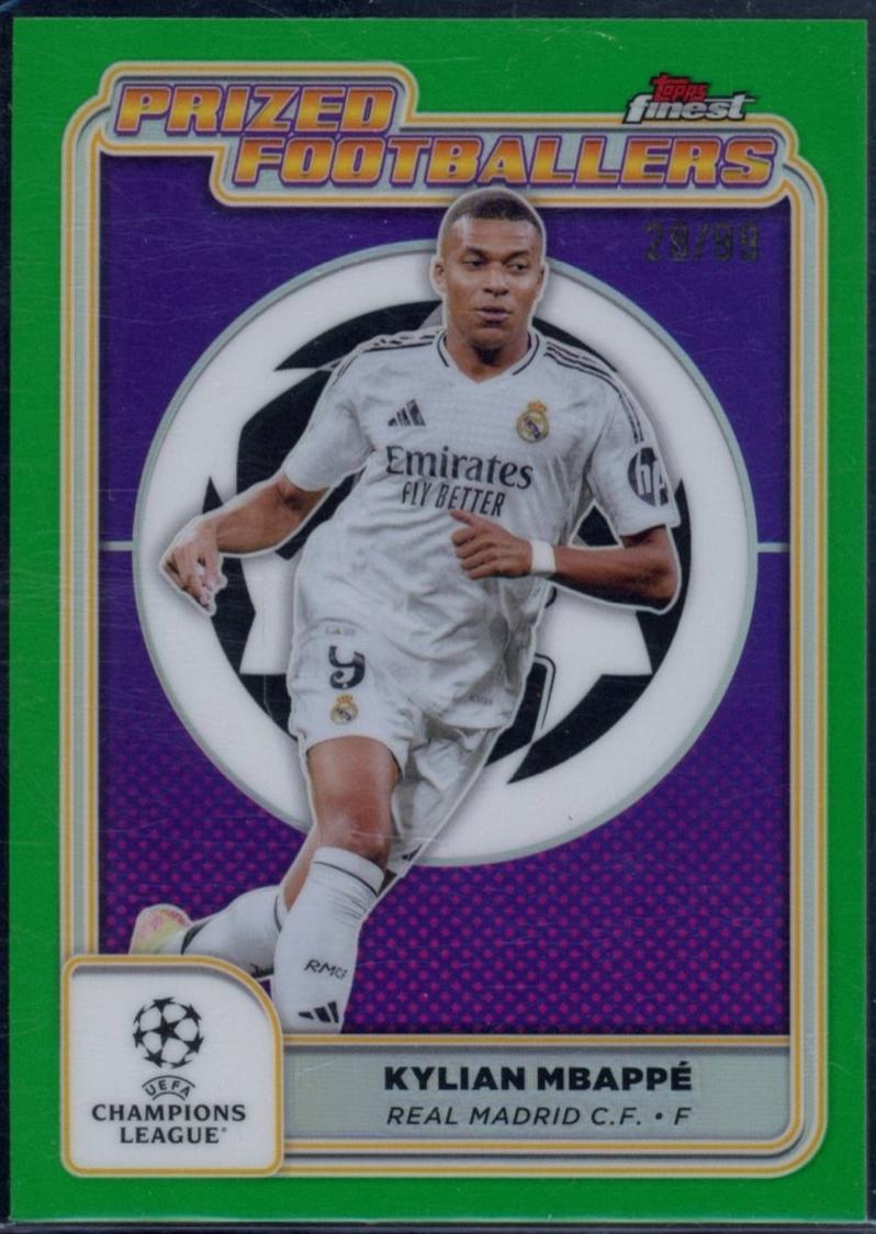 Kylian Mbappe [Green Refractor] #PF-13