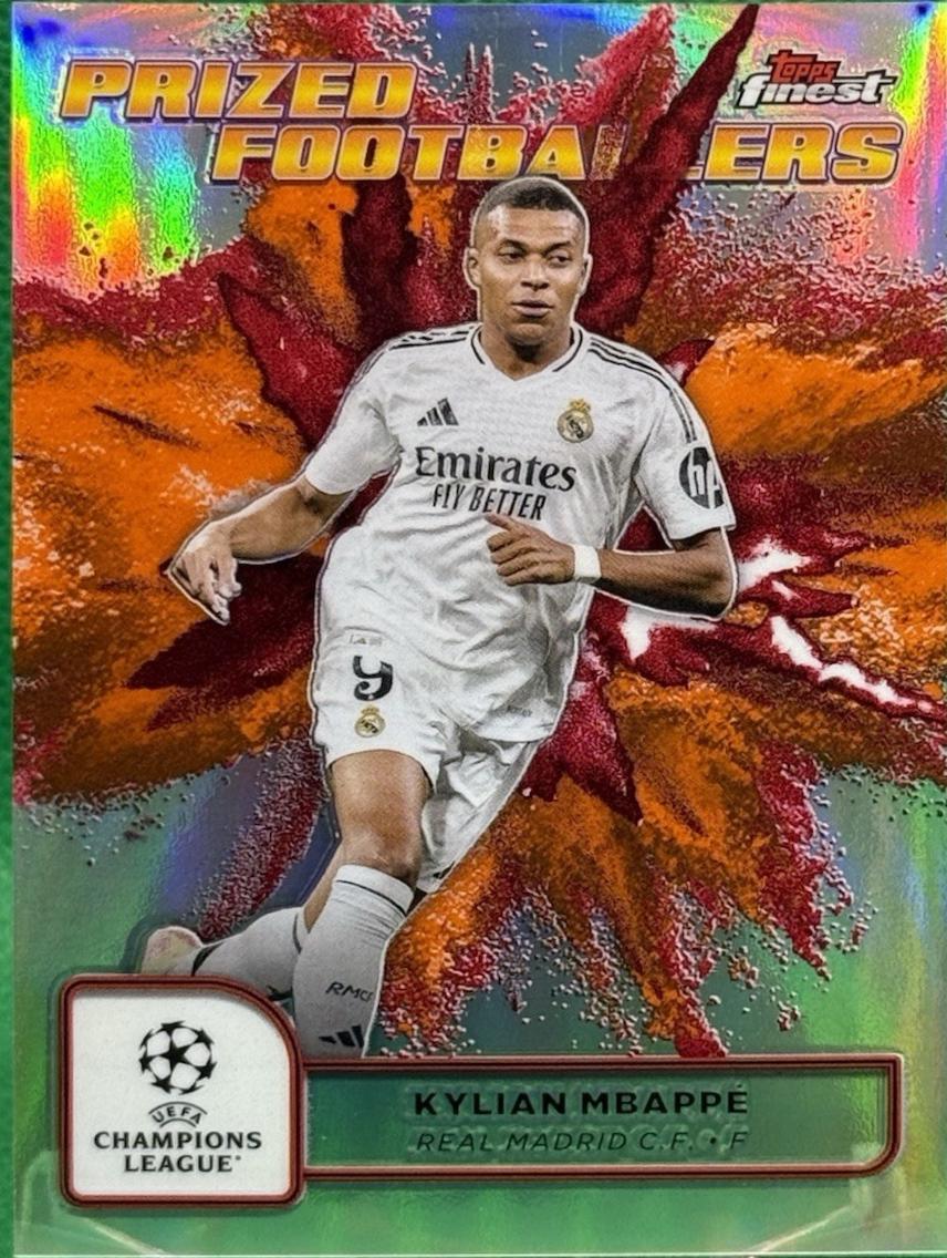 Kylian Mbappe [Orange Red Refractor Fusion Variation] #PFF-13