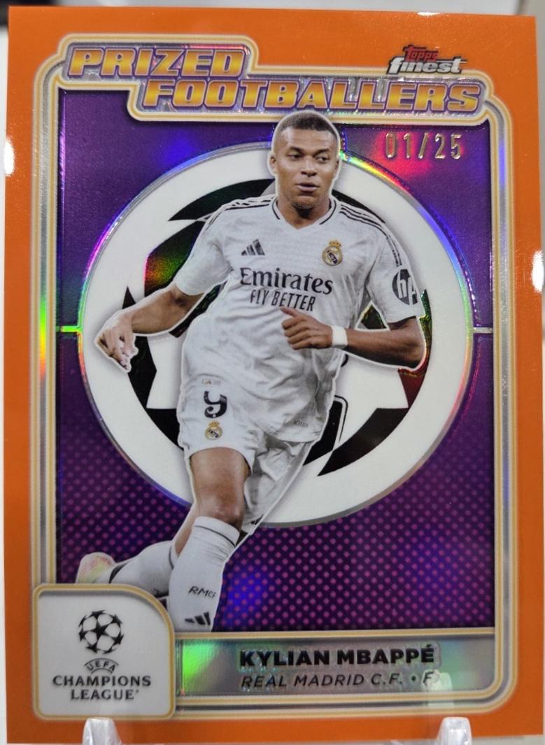 Kylian Mbappe [Orange Refractor] #PF-13